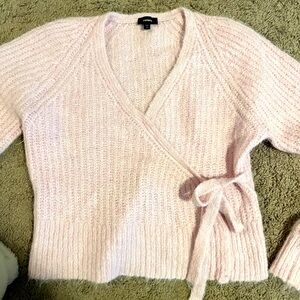 Express light pink soft sweater